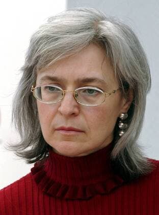 Journalistin Anna Politkowskaja (RUS) anlässlich der Leipziger Buchmesse - Leipzig