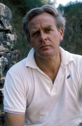 Schriftsteller John Le Carre (GBR) in Italien