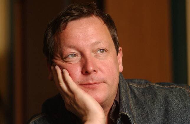 Schauspieler Matthias Brandt anlässlich eines Presstermins zu dem Film - Im Schatten der Macht - in Berlin