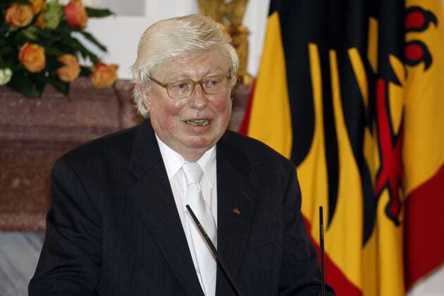Prof. Dr. Gerhard Ertl (Nobelpreisträger Chemie) anlässlich der Verleihung des Großen Verdienstkreuzes in Berlin