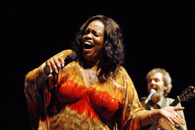 Sängerin Dianne Reeves anlässlich des Jazz-Herbstes in Salzburg