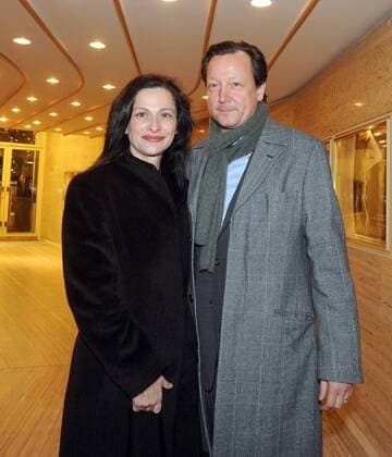 Schauspieler Matthias Brandt und Frau Sonja anlässlich der Eröffnung der - Astra Film Lounge - in Berlin