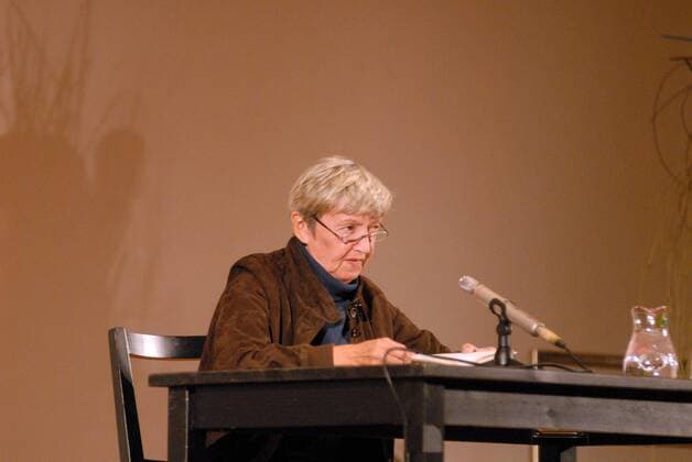Autorin Christine Nöstlinger anlässlich der Eröffnung des Literaturfests in Salzburg