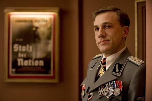 A scene from Inglourious Basterds with Christoph Waltz is pictured in this undated publicity photo  LAP2010020236 !ACHTUNG! NUTZUNG NUR BEI FILMTITEL-NENNUNG!
