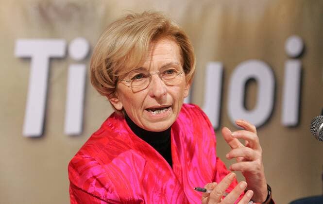 Rome - Emma Bonino presents her program for the Regional elections 2010.  SamanthaXZucchi