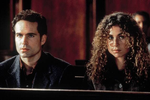 KPA59063.jpg SLEEPERS Sleepers USA 1996 Barry Levinson Szene mit Carol Martinez (MINNIE DRIVER) und Lorenzo (JASON PATRICK) UnitedArchives59063