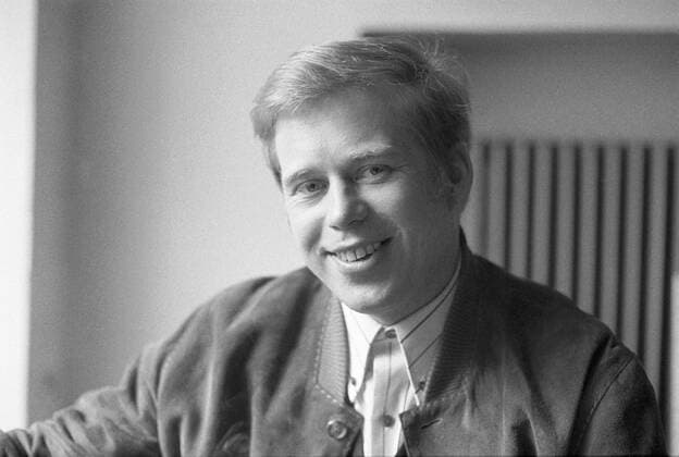 Czech playwright Vaclav Havel in March 1968. CTK Photo Pavel Vacha  CTKPhoto01094629