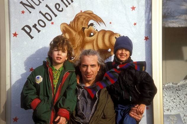 Ralf Richter mit Tochter Aline und Sohn Max 