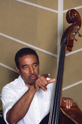 Ray Brown, Nov 1977 : Portrait of Ray Brown, Tokyo, Japan.  (abdb001146)