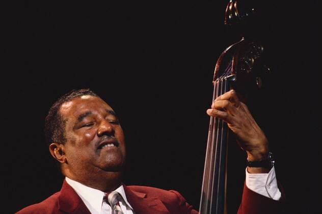 Ray Brown, Undated : Ray Brown performing in Toyko, Japan.  (abdb001153)