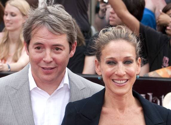 Matthew Broderick und Sarah Jessica Parker bei der Harry Potter and the Deathly Hallows: Part 2 (Harry Potter und die Heiligtümer des Todes-Teil 2 ) USA Kino Premiere am 11.7.2011 in New York Harry Potter and the Deathly Hallows: Part 2 USa Premiere