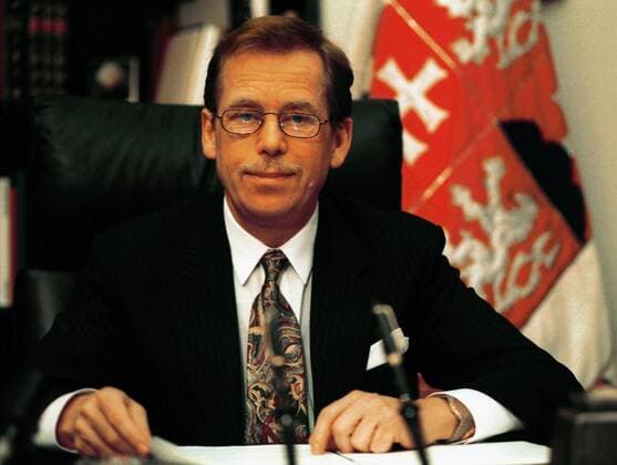 Czechoslovak President Vaclav Havel in his office at Prague Castle during recording of his 1992 New Year s address on television, December 30, 1991.Vaclav Havel died on Sunday, Dec. 18, 2011, aged 75. Havel, a dissident playwright jailed by Communists, became Czechoslovak and than Czech president and a symbol of peace and freedom after bringing down communism in Czechoslovakia by leading bloodless Velvet Revolution .  CTKPhoto20210235