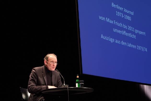 Michael Mendl liest Berlin-Texte von Max Frisch in der AdK