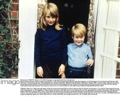 Diana Frances Spencer with her brother Charles Born 1 July 1961 at Sandringham Became Lady Diana Spencer in 1975 Engaged to Prince Charles 24 February 1981 Married to Prince Charles 29 July 1981 Separated from Charles 9 December 1992 Divorced 28 August 1996 Died 31 August 1997 in Paris Â UnitedArchives00892223 