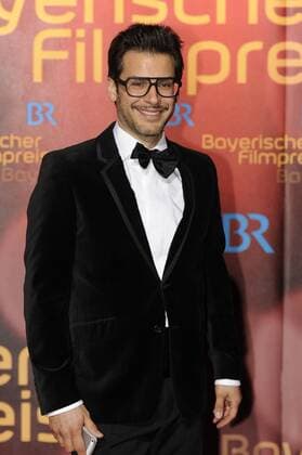 Florian ODENDAHL (Schauspieler),Einzelbild,angeschnittenes Einzelmotiv, 35. Bayerischer Filmpreis 2014-Red Carpet,Roter Teppich,am 17.01.2014 im Prinzregententheater in München.