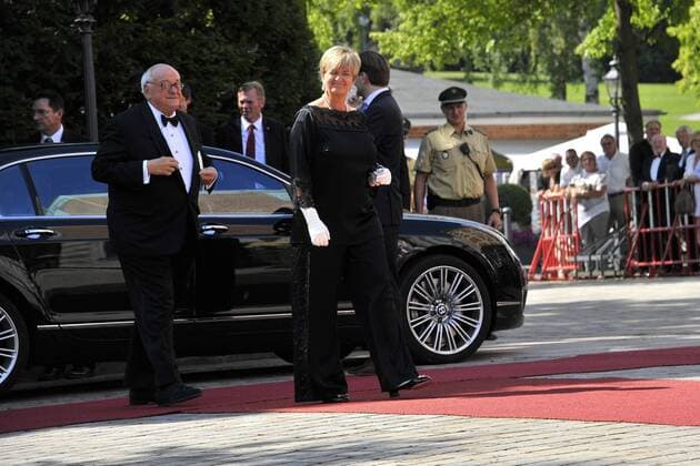 Fürstin Gloria von Thurn und Taxis bei der Eröffnung der Bayreuther Festspiele im Festspielhaus in Bayreuth am 25.07.2014 Bayreuther Wagner Festspiele, 2014