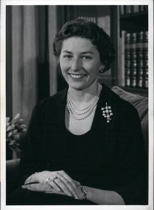 Prinzessin Astrid von Norwegen ist tot Mar. 27, 2012 - H.R.H. Princess Astrid of Norway: 25 years on February 12th 1958. Photo shows the first picture of Princess Astrid after the death of her grandfather King Haakon VII  - ZUMAk09