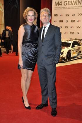 Dominic Raacke und Alexandra Rohleder bei der Verleihung der GQ Männer des Jahres Awards 2014 am 06.11.2014 in Berlin GQ Awards Maenner des Jahres 2014 Gala in Berlin