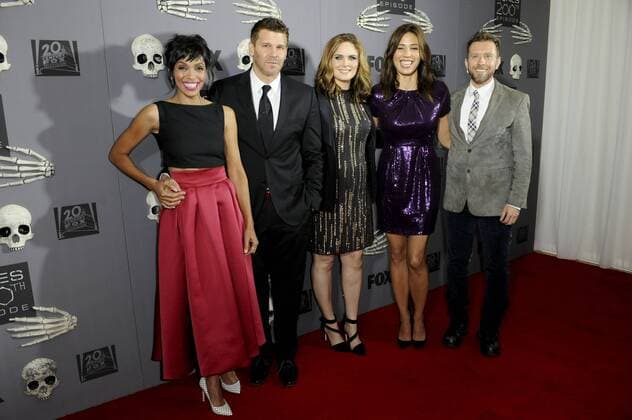David Boreanaz, Emily Deschanel, Tamara Taylor, Michaela Conlin & T.J. Thyne BONES 200TH EPISODE CELEBRATION West Hollywood  Patrick Rideaux PicturePerfect