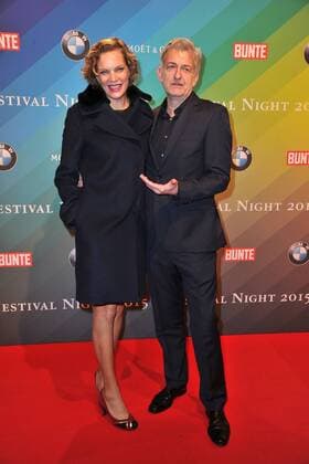 Dominic Raacke und Alexandra Rohleder bei der Festival Night von BMW und Bunte im Rahmen der 65. Berlinale am 6.02.2015 in Berlin Festival Night im Rahmen der Berlinale 2015