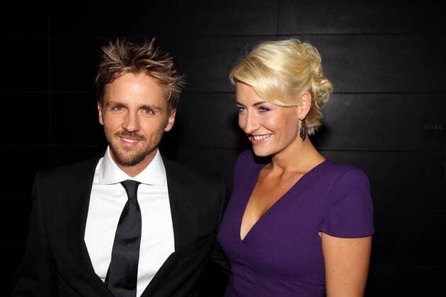 Dreamball - Charity Gala - Berlin Sarah Connor and friend Florian Fischer attending charity gala DREAMBALL at Hotel Grand Hyatt. Berlin 23.09.2010