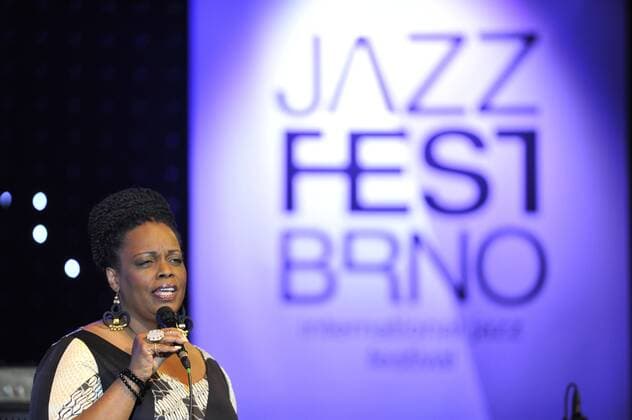 American singer Dianne Reeves sings at JazzFest Brno, in Brno, Czech Republic, March 17, 2015. (CTKxPhoto VaclavxSalek) CTKPhotoP201503170879101  sal 02