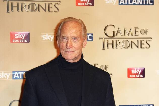 March 18, 2015 - London, London, UK - UK. Charles Dance (Tywin Lannister), Game of Thrones - Series Five World Premiere, Tower of London, London UK, 18 March 2015. London UK  - ZUMAl94_