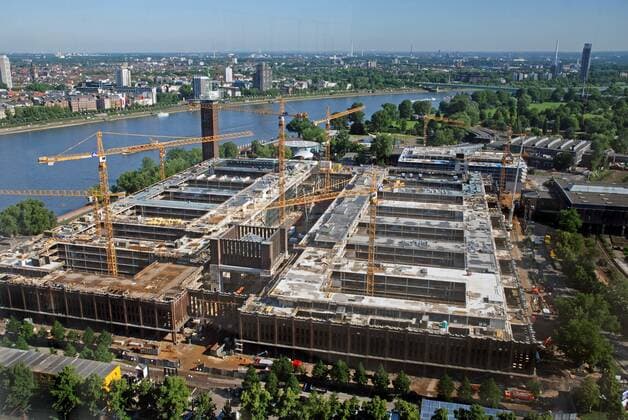 Baustelle auf dem Messegelände in Köln-Deutz Copyright: JOKER WalterxG.xAllgoewer JOKER070530460136