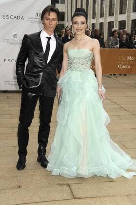 Maxim Beloserkovsky und Irina Dvorovenko bei der American Ballet Theatre s 75th Anniversary Diamond Jubilee Spring Gala im Metropolitan Opera House. New York, 18.05.2015 Foto:xD.xVanxTinex xFuturexImage