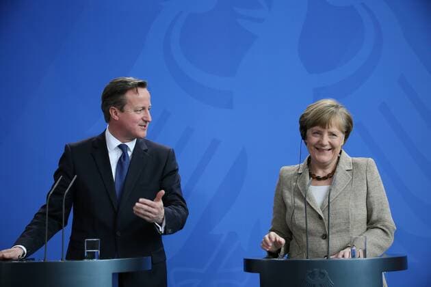 May 29, 2015 - Berlin, Berlin, Germany - British Prime Minister David Cameron for official visit in Germany. Berlin Germany - ZUMAp133