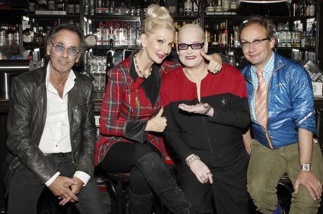 Hugo Egon Balder, Desiree Nick, Hella von Sinnen, Wigald Boning bei der Präsentation der neuen Staffel der Tele 5 Late Night-Talkshow Der Klügere kippt nach im Zwick. Hamburg, 01.10.2015 Foto:xgbrcix xFuturexImage