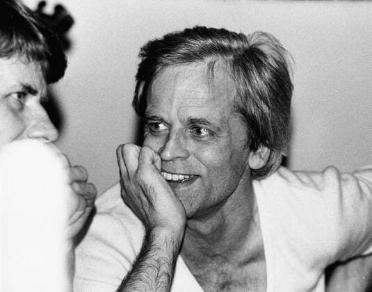 Der deutsche Schauspieler Klaus Kinski im März 1975. German actor Klaus Kinski, March 1975. Copyright: Roba SiegfriedxPilz UnitedArchives00701