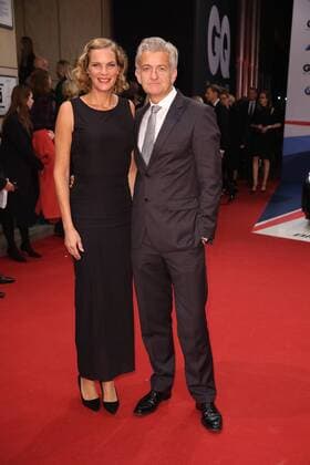 Dominic Raacke und Alexandra Rohleder bei der Verleihung der GQ Männer des Jahres Awards 2015 am 05.11.2015 in Berlin GQ Awards Maenner des Jahres 2015 Gala in Berlin