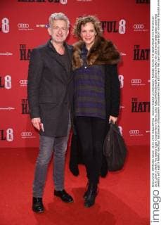 Dominic Raacke und Alexandra Rohleder bei der The Hateful Eight Kino Premiere am 26.01.2016 in Berlin The Hateful Eight Kinopremiere in Berlin, 2016