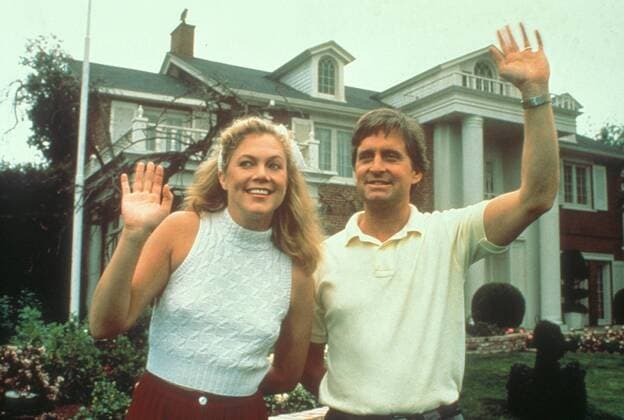 Rosen-Krieg, Der Kathleen Turner Michael Douglas, Copyright: TBM UnitedArchives06220428