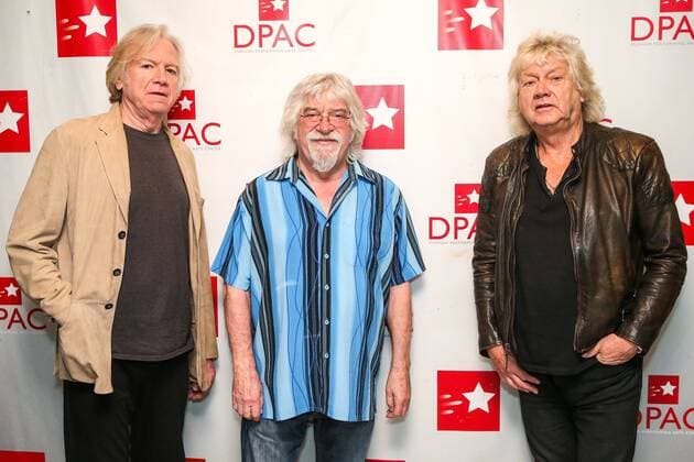March 24, 2016 - Durham, North Carolina, U.S - The Moody Blues perform in Durham, NC. The Moody Blues are an English rock band. The current touring line-up of the band features Graeme Edge, Justin Hayward, and John Lodge. Durham U.S. - ZUMAm114