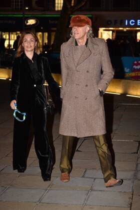 April 4, 2016 - London, London, UK - BOB GELDOF and girlfriend Jeanne Marine attend The Rolling Stones Exhibition Private at The Saatchi Gallery. London, UK. London UK  - ZUMAl94_