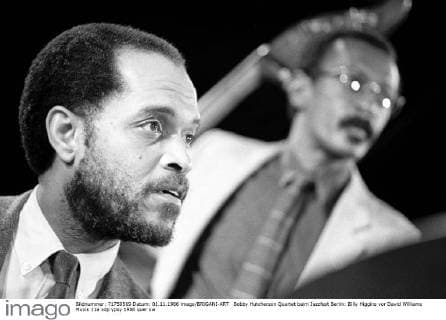 Bobby Hutcherson Quartet beim Jazzfest Berlin: Billy Higgins vor David Williams