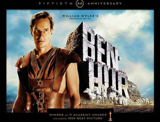 Ben Hur , the 1959 epic of all biblical epics starring Charlton Heston and Jack Hawkins. WHA  !ACHTUNG AUFNAHMEDATUM GESCHÄTZT! Copyright: WHA UnitedArchivesWHA_043_0760