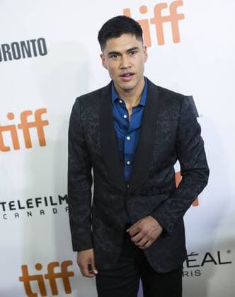 Toronto International Film Festival - The Magnificent Seven Filmpremiere TORONTO, Sept. 8, 2016 -- Actor Martin Sensmeier poses for photos before the The Magnificent Seven premiere during the 41st Toronto International Film Festival (TIFF) in Toronto, Canada, Sept. 8, 2016. ) (djj) CANADA-TORONTO-TIFF-THE MAGNIFICENT SEVEN-PREMIERE ZouxZheng