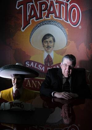 September 26, 2016 - Los Angeles, California, U.S - Jose-Luis Saavedra, founder and CEO of Tapatio Foods. Los Angeles U.S. - ZUMAc68_