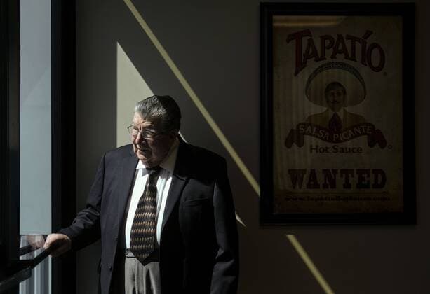 September 26, 2016 - Los Angeles, California, U.S - Jose-Luis Saavedra, founder and CEO of Tapatio Foods. Los Angeles U.S. - ZUMAc68_