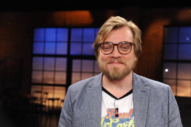 Der Moderator Nilz Bokelberg zu Gast in der WDR Talkshow Kölner Treff am 09.12.2016 in Köln.