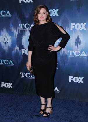 January 11, 2017 - Pasadena, CA, United States - 11 January 2017 - Pasadena, California - Emily Deschanel. 2017 FOX Winter TCA held at the Langham Huntington Hotel. Photo Credit: AdMedia Pasadena United States - ZUMAa123 20170111_zaa_a123_093