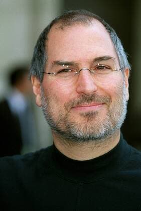 Oct. 5, 2011 - (File Photo) STEVE JOBS - the man who brought us the iPhone, the iPod and the iMac - has died. The co-founder of Apple Computers was 56 years old. Jobs had been battling a rare form of pancreatic cancer for years. He resigned from the post of Apple CEO in Aug. PICTURED: Oct. 28, 2001 - Los Angeles, California, U.S. - STEVE JOBS co-founder of Apple Computer. - ZUMAg49_ 20011028_gaf_g155_023 Copyright: xGrahamxWhitbyxBootx