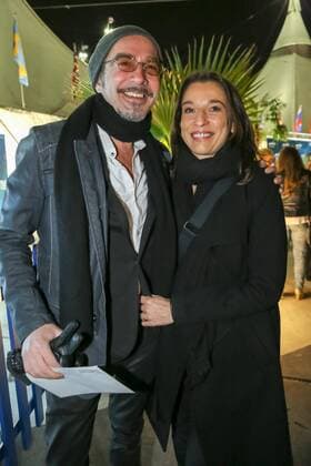 09.03.2017, Neu Marx, Cirque du Soleil - AMALUNA, Galapremiere in Wien im Bild: Christof Straub -mit Freundin