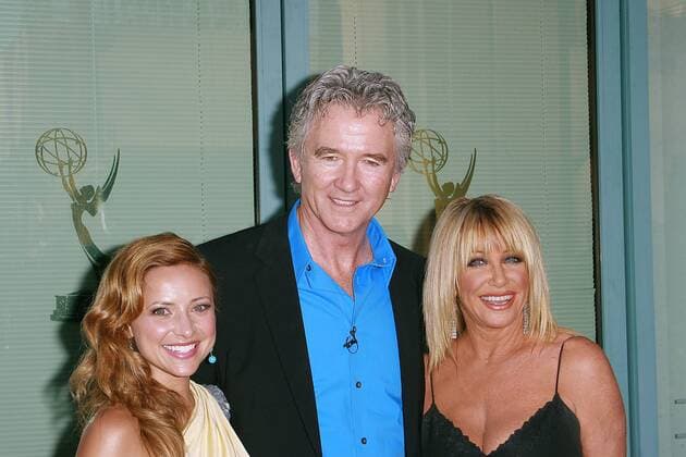 Christine Lakin, Patrick Duffy and Suzanne Somers at the Academy of Television Arts and Sciences Father s Day Salute to TV Dads. The event was held at the Leonard H. Goldenson Theater in North Hollywood, CA, June 18, 2009.  Copyright: xPictureLuxx 30031_006