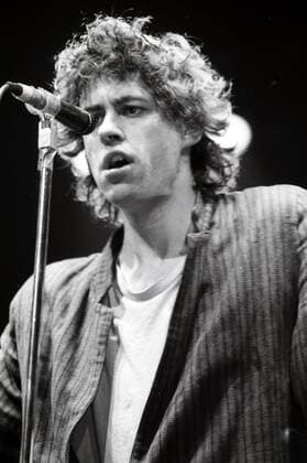 Bob Geldof von The Boomtown Rats live in Dominion. London, 25.02.1984 Foto:xR.xKeuntjex xFuturexImage