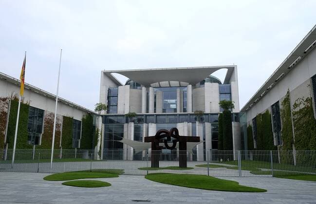 Deutschland - Berlin 21.8.2017 Bundeskanzleramt Berlin