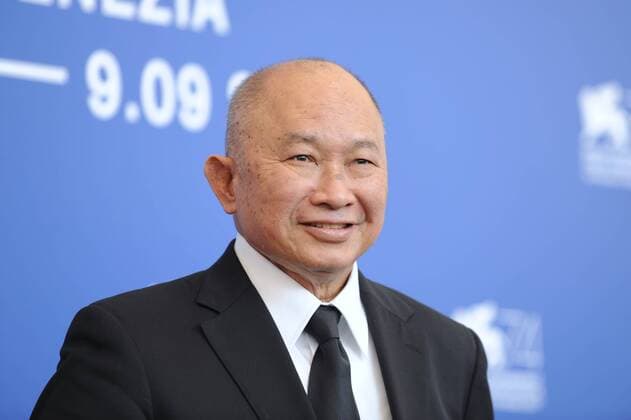 74 Film Festival in Venice Italy John Woo Attends The Manhunt photo call during The 74th Venice Film Festival in Venezia Italy